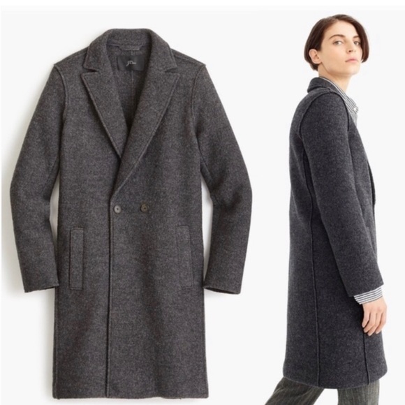 J. Crew Jackets & Coats J Crew Daphne Topcoat Italian Boiled Wool